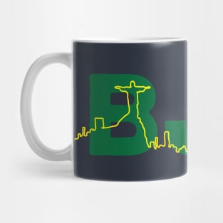 BJJ - Rio de Janeiro Skyline Mug